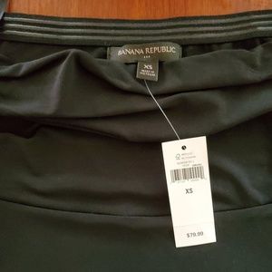 Strapless black maxi dress